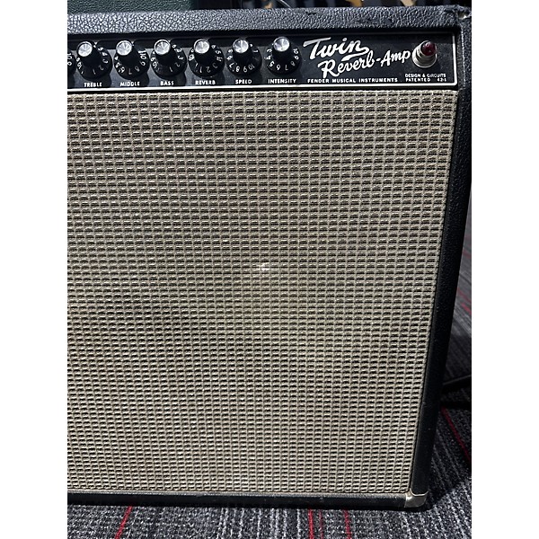 Vintage Fender Vintage 1966 Fender TWIN REVERB Tube Guitar Combo Amp