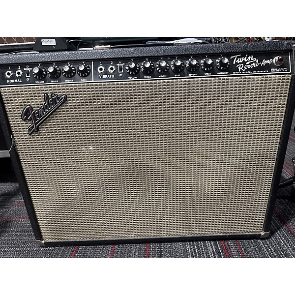 Vintage Fender Vintage 1966 Fender TWIN REVERB Tube Guitar Combo Amp