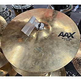 Used SABIAN Used SABIAN 15in AAX MEDIUM HI HAT PAIR Cymbal