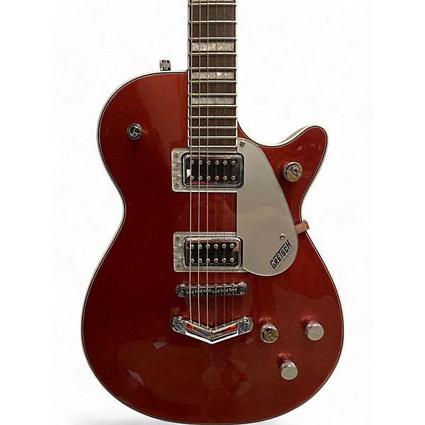 Used Gretsch Guitars Used Gretsch Guitars G5230T Candy Apple Red Solid Body Electric Guitar