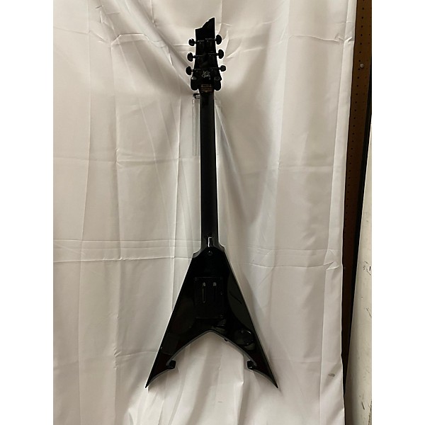 Used Schecter Guitar Research Used Schecter Guitar Research RavenDark Black Solid Body Electric Guitar