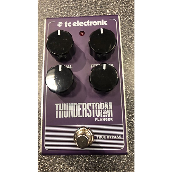 Used TC Electronic Used TC Electronic Thunderstorm Flanger Effect Pedal