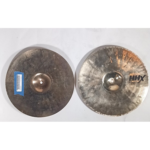 Used SABIAN 14in HHX Medium Hats Cymbal