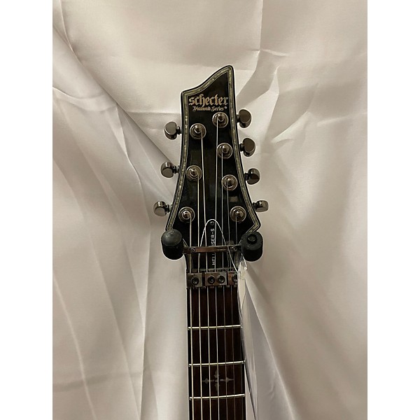 Used Schecter Guitar Research Used Schecter Guitar Research Hellraiser C7 Floyd Rose Sustaniac Black Solid Body Electric G...