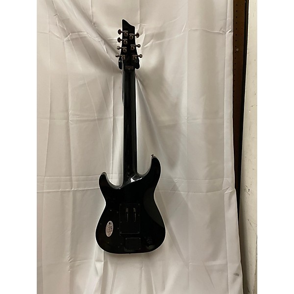 Used Schecter Guitar Research Used Schecter Guitar Research Hellraiser C7 Floyd Rose Sustaniac Black Solid Body Electric G...