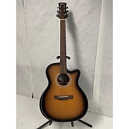 Used Mitchell Used Mitchell T413CE Edge Burst Acoustic Electric Guitar