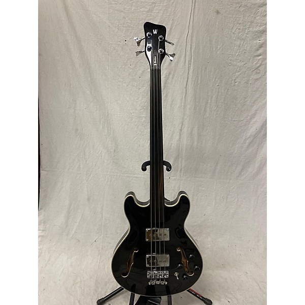 Used Rockbass By Warwick Used RockBass By Warwick Starbass Black Electric Bass Guitar