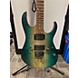 Used Ibanez Used Ibanez Rg421 CARIBBEAN SHORELINE FLAT Solid Body Electric Guitar