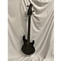 Used Sterling by Music Man Used Sterling By Music Man StingRay Ray34 Burl Top Rosewood Fingerboard Black Satin Electric Bass Guitar thumbnail