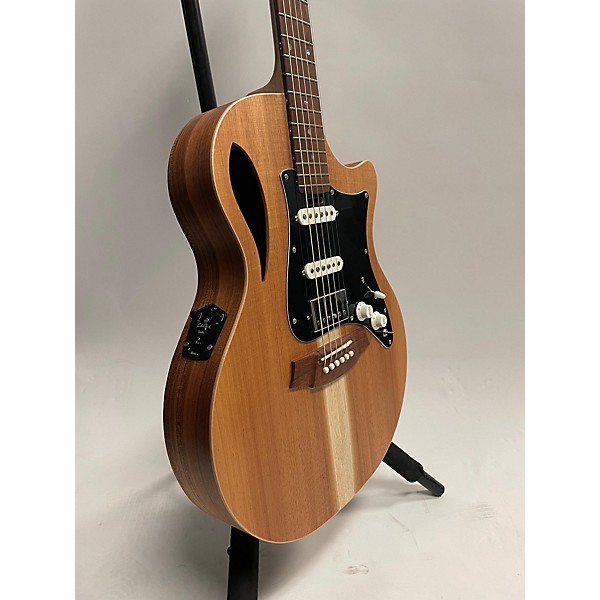 Used Cole Clark TL2EC-BLBL-HH True Hybrid Thinline Grand Auditorium Acoustic Electric Guitar