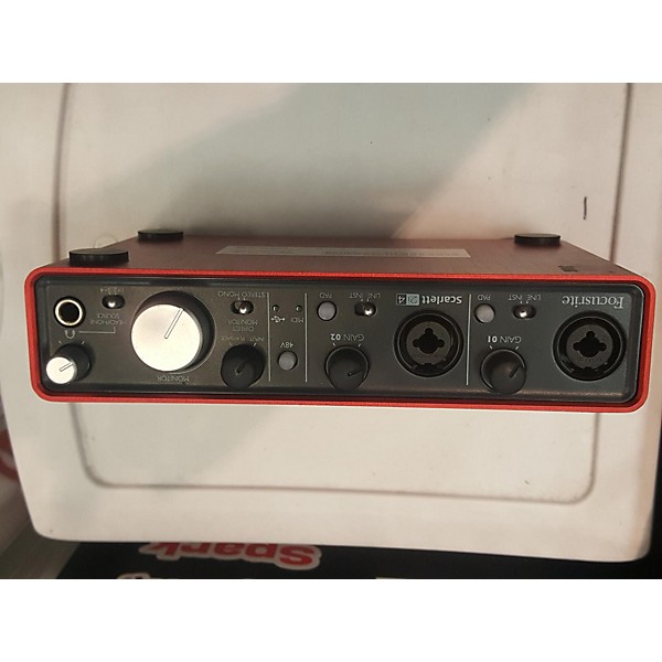 Used Focusrite Scarlett 2i4 Gen 2 Audio Interface Guitar Center