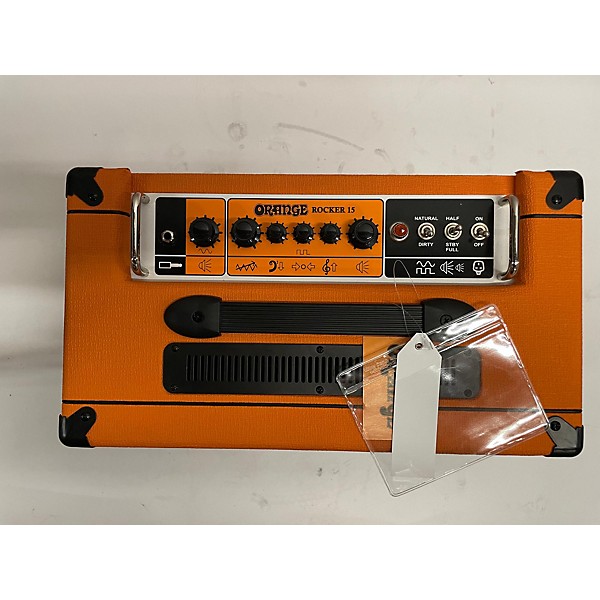 Used Orange Amplifiers Used Orange Amplifiers ROCKER 15 Tube Guitar Combo Amp