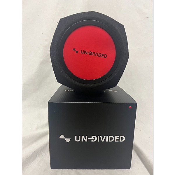 Used Used Un-Divided LLC THE Q-BALL PORTABLE ISO BOOTH RED Sound Shield