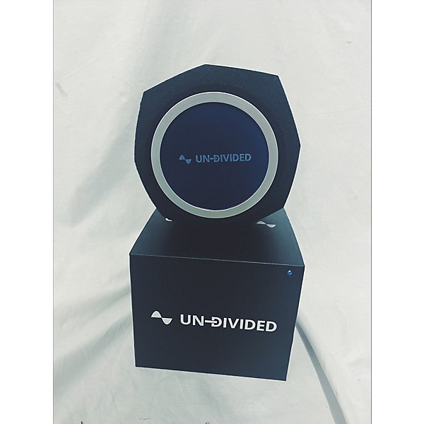 Used Used Un-Divided LLC THE Q-BALL PORTABLE ISO BOOTH BLUE Sound Shield