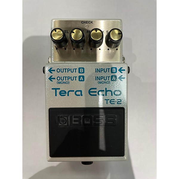 Used BOSS TE2 Tera Echo Effect Pedal