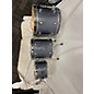 Used Used NATAL 3 piece ASH 3 PIECE Silver Sparkle Drum Kit