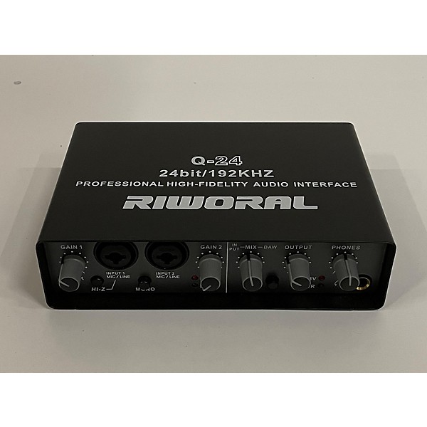 Used Used RIWORAL Q24 Audio Interface