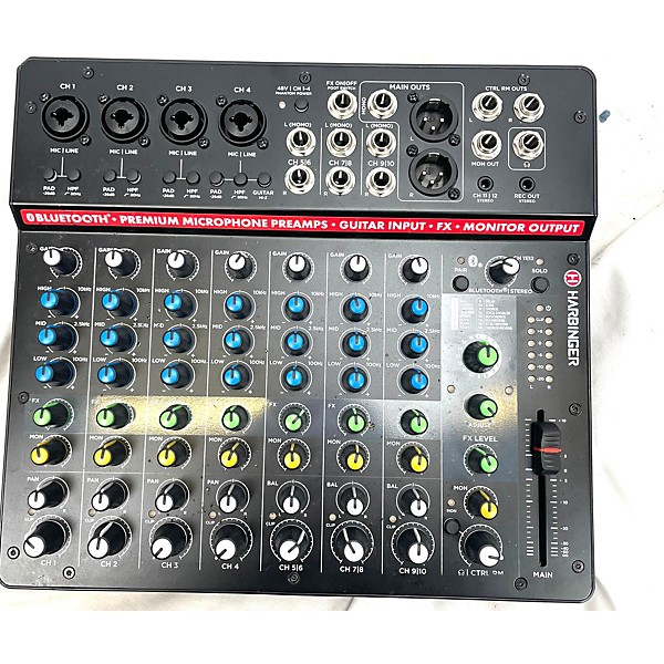 Used Harbinger Lv12 Powered Mixer