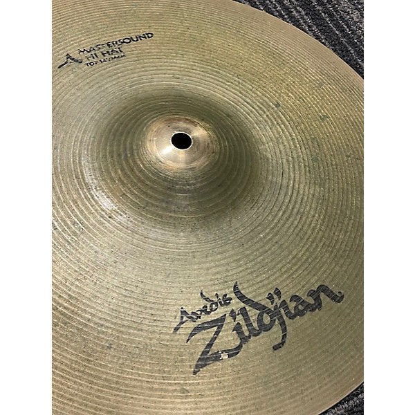 Used Zildjian 14in A Mastersound Hi Hat Top Cymbal