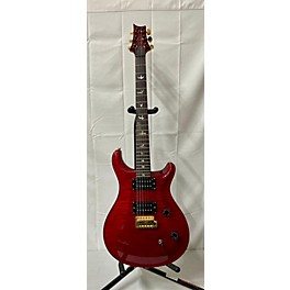 Used PRS Used PRS Private Stock Custom 24 Trans Red Solid Body Electric Guitar