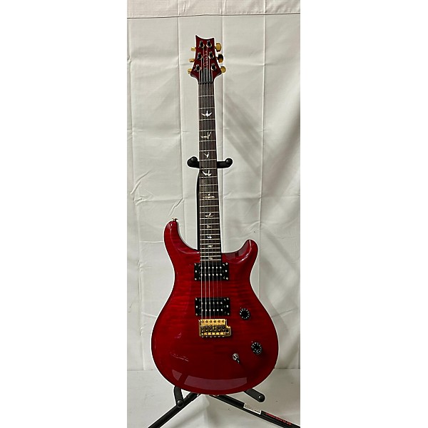 Used PRS Used PRS Private Stock Custom 24 Trans Red Solid Body Electric Guitar