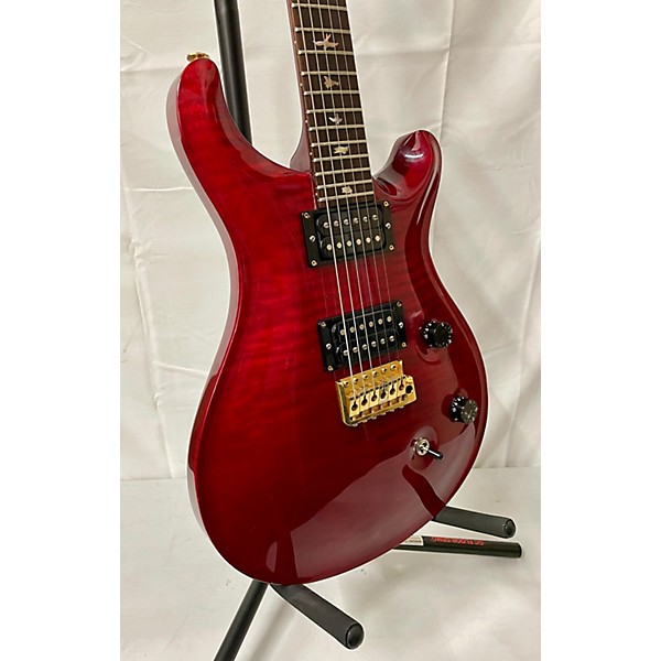 Used PRS Used PRS Private Stock Custom 24 Trans Red Solid Body Electric Guitar