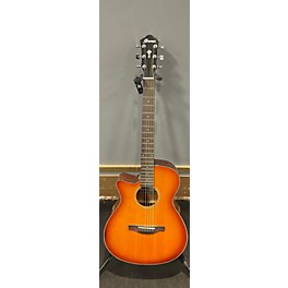 Used Ibanez Used Ibanez AEG58L Sunburst Acoustic Electric Guitar