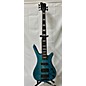 Used Warwick Used Warwick Corvette Double Buck 5 String Trans Blue Electric Bass Guitar thumbnail