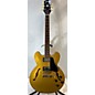 Used Epiphone Used Epiphone ES335 Metallic Gold Hollow Body Electric Guitar thumbnail