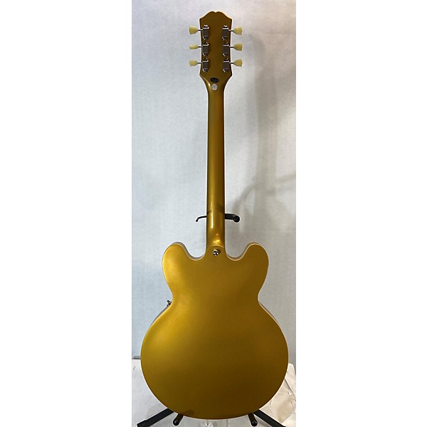 Used Epiphone Used Epiphone ES335 Metallic Gold Hollow Body Electric Guitar