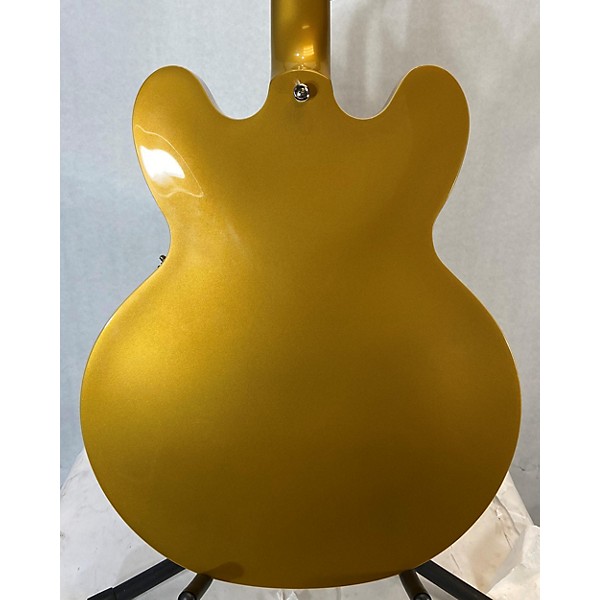 Used Epiphone Used Epiphone ES335 Metallic Gold Hollow Body Electric Guitar