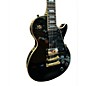 Used Epiphone Used Epiphone Les Paul Custom Black Solid Body Electric Guitar