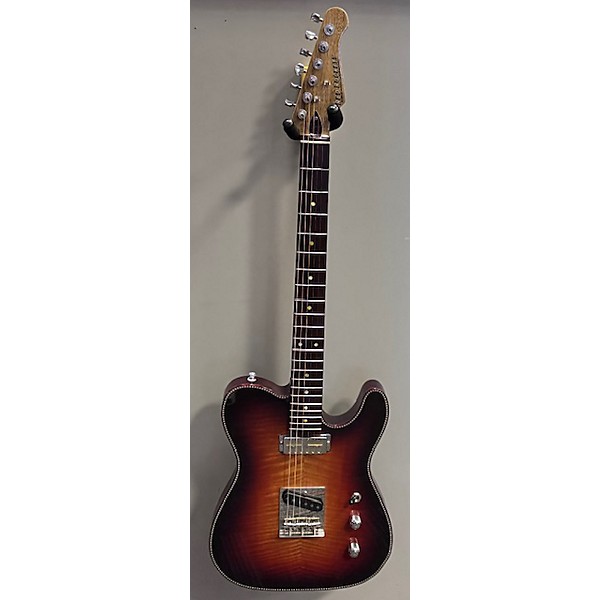 Used Red Rocket Atomic Retro Customs Vintage Natural Solid Body Electric Guitar