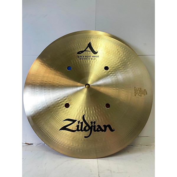 Used Used Zildjian 14in Quick Beat Hi Hat Pair Cymbal