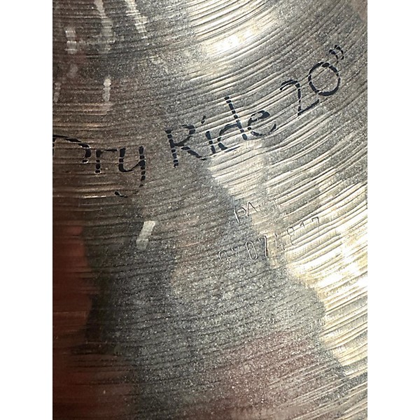 Used Paiste 20in Signature Dry Heavy Ride Cymbal