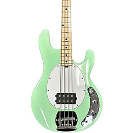 Used Sterling by Music Man Used Sterling By Music Man StingRay RAY4 Maple Fingerboard Mint Green Electric Bass Guitar