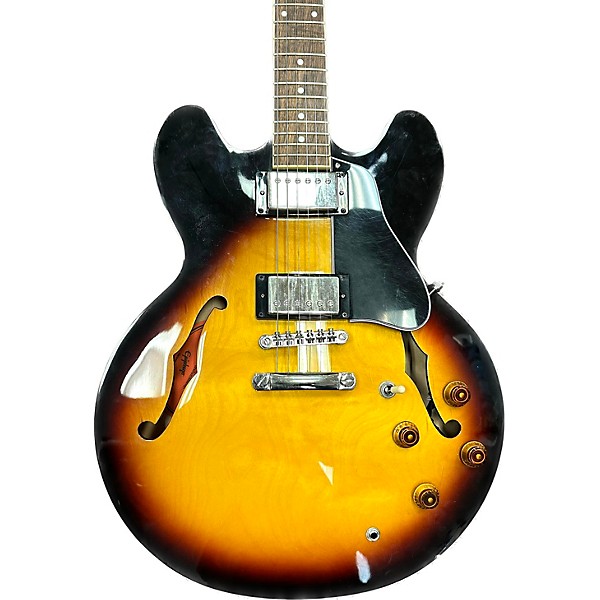 Used Epiphone Used Epiphone ES335 2 Color Sunburst Hollow Body Electric Guitar