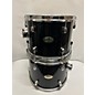 Used Pearl Used Pearl 4 piece Forum Black Drum Kit thumbnail