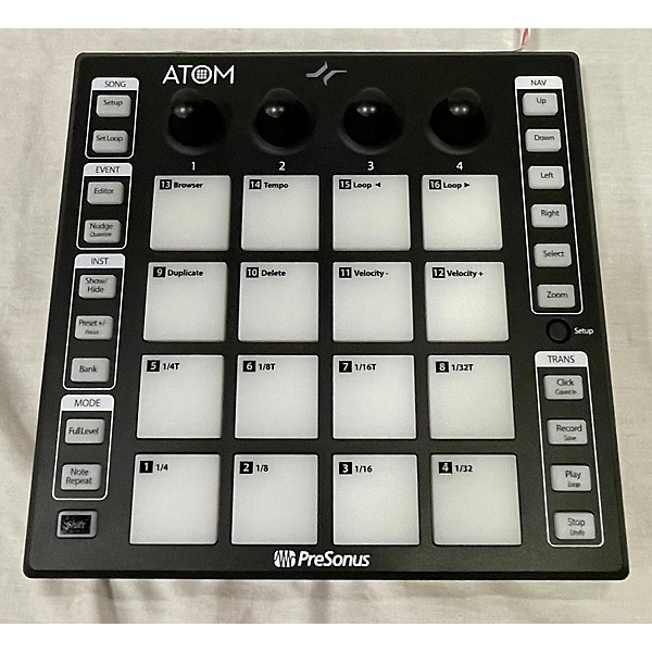 Used PreSonus Atom MIDI Controller