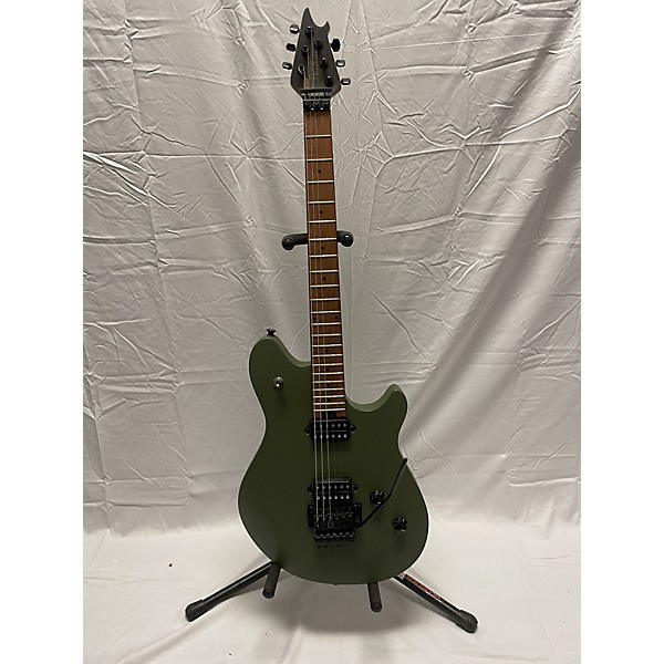 Used EVH Used EVH Wolfgang Standard ARMY GREEN Solid Body Electric Guitar