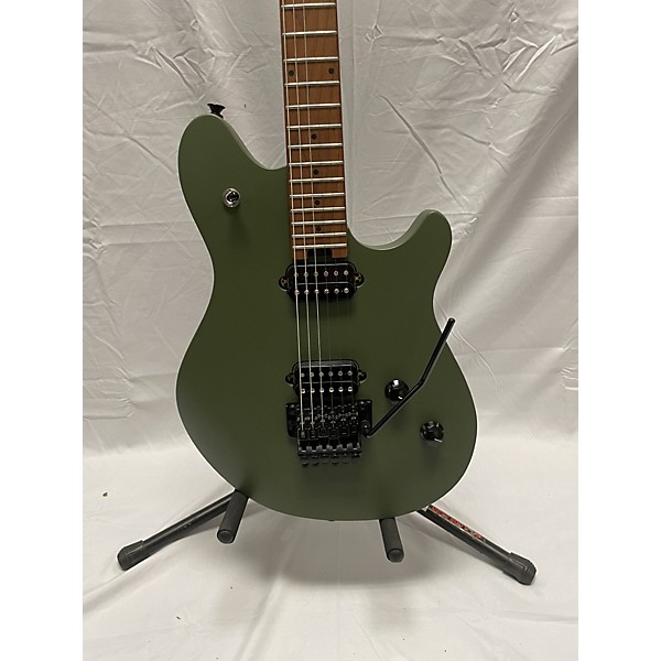 Used EVH Used EVH Wolfgang Standard ARMY GREEN Solid Body Electric Guitar