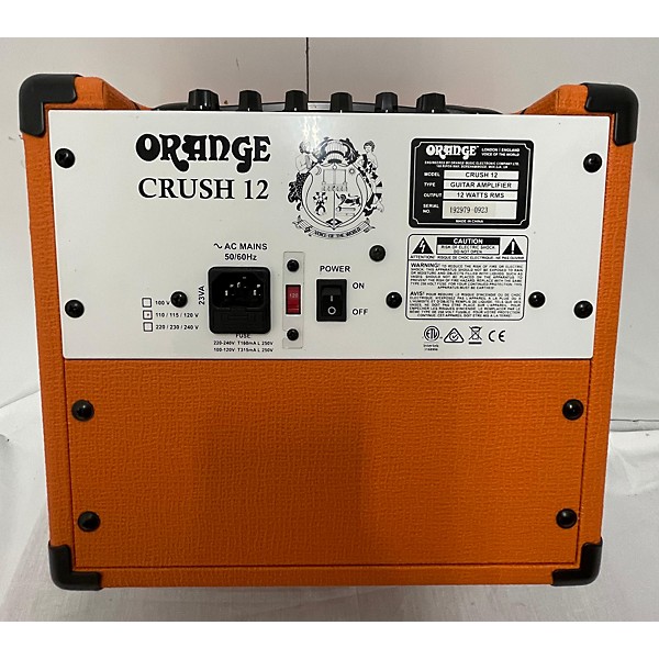 Used Orange Amplifiers Used Orange Amplifiers Crush 12 Guitar Combo Amp