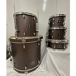 Used BOSS Used Gretch 5 piece Energy Gunmetal Gray Drum Kit