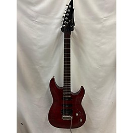 Used Laguna Used Laguna LE422 Trans Red Solid Body Electric Guitar