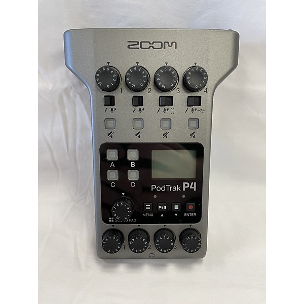 Used Zoom PodTrak P4 MultiTrack Recorder