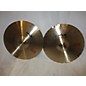 Used Paiste 14in Formula 602 Sound Edge Hi Hat Pair Cymbal