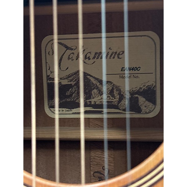 Used Takamine EAN40C Acoustic Electric Guitar