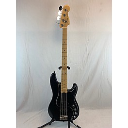 Used Fender Used Fender American Elite Precision Bass Black Electric Bass Guitar