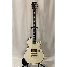 Used ESP Used ESP LTD NW44 Olympic White Solid Body Electric Guitar