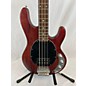 Used Sterling by Music Man Used Sterling By Music Man Sub 4 Red Electric Bass Guitar